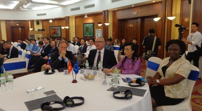 В Ханое отметили 20-летие сотрудничества между СРВ и ЕС в области здравоохранения - ảnh 1
